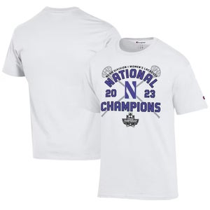 Northwestern championship lacrosse shirt