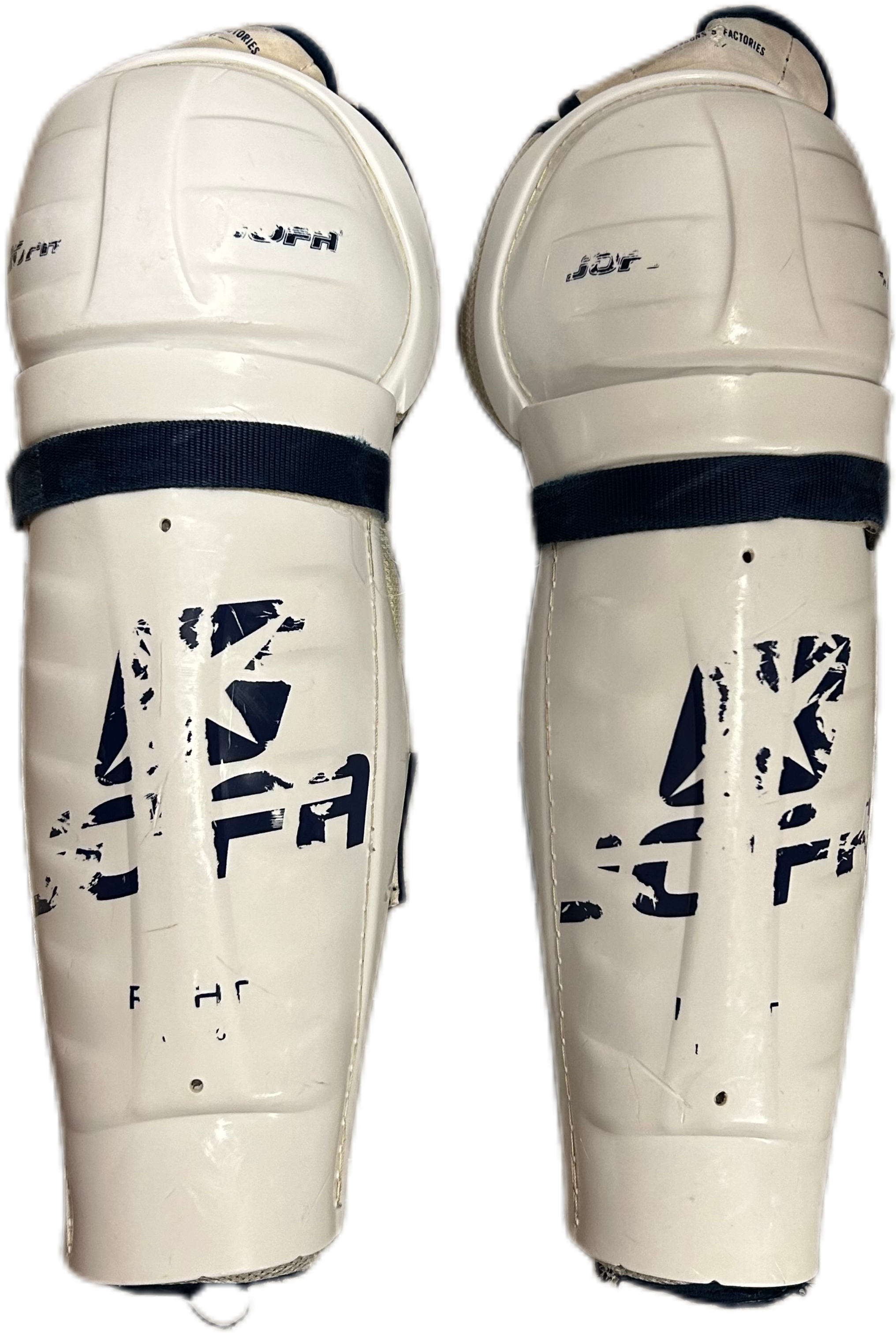 JOFA - Used 16 Pro Stock Shin Pads (Made in Sweden)