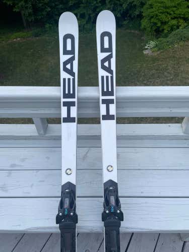 2023 HEAD World Cup Rebels e-GS FIS Skis, 188cm, 30m Radius, + 2024 FreeFlex ST 16X Binding