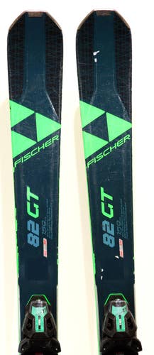 Used 2021 Fischer RC One 82 GT Skis With Bindings, Size: 159 (241258)