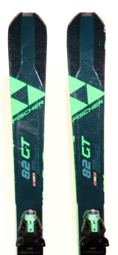 Used 2021 Fischer RC One 82 GT Skis With Bindings, Size: 159 (241256)