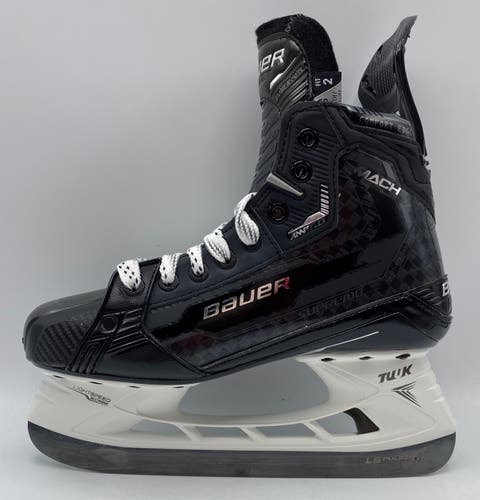 NEW Bauer Mach Skates w/Pulse TI Runners, Size 5.5 Fit 2
