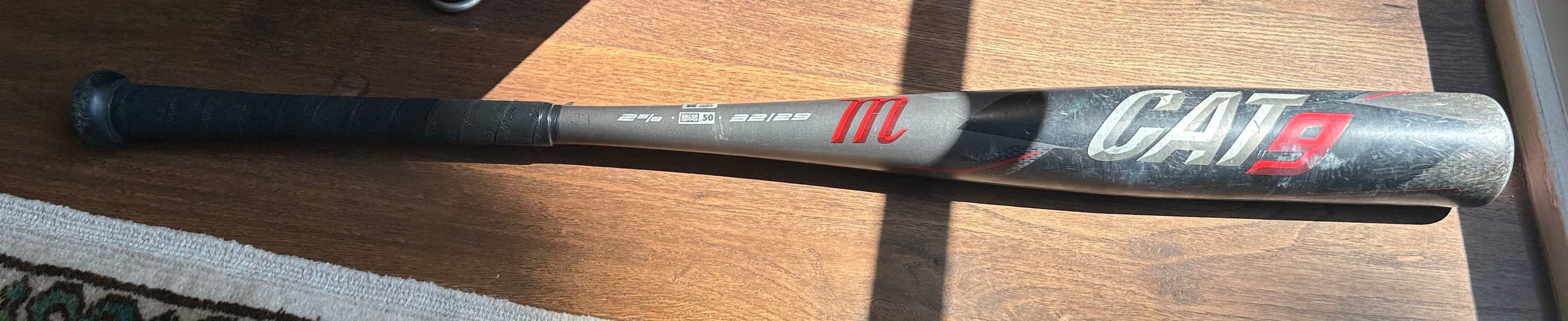 Used 2020 Marucci CAT9 BBCOR Certified Bat Alloy 29 oz 32"