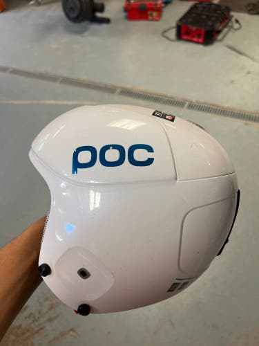 Used Medium POC Race Helmet FIS Legal