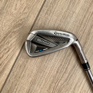 Used Men's 4 iron Right Handed Regular Flex Steel Shaft Sim2 Max