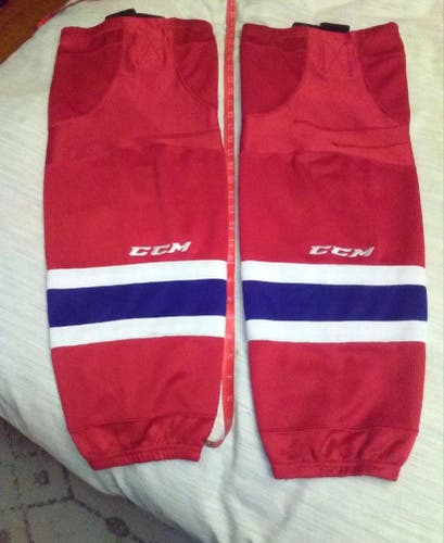 Senior XL CCM Socks Pro Stock - Montreal Canadiens - Habs