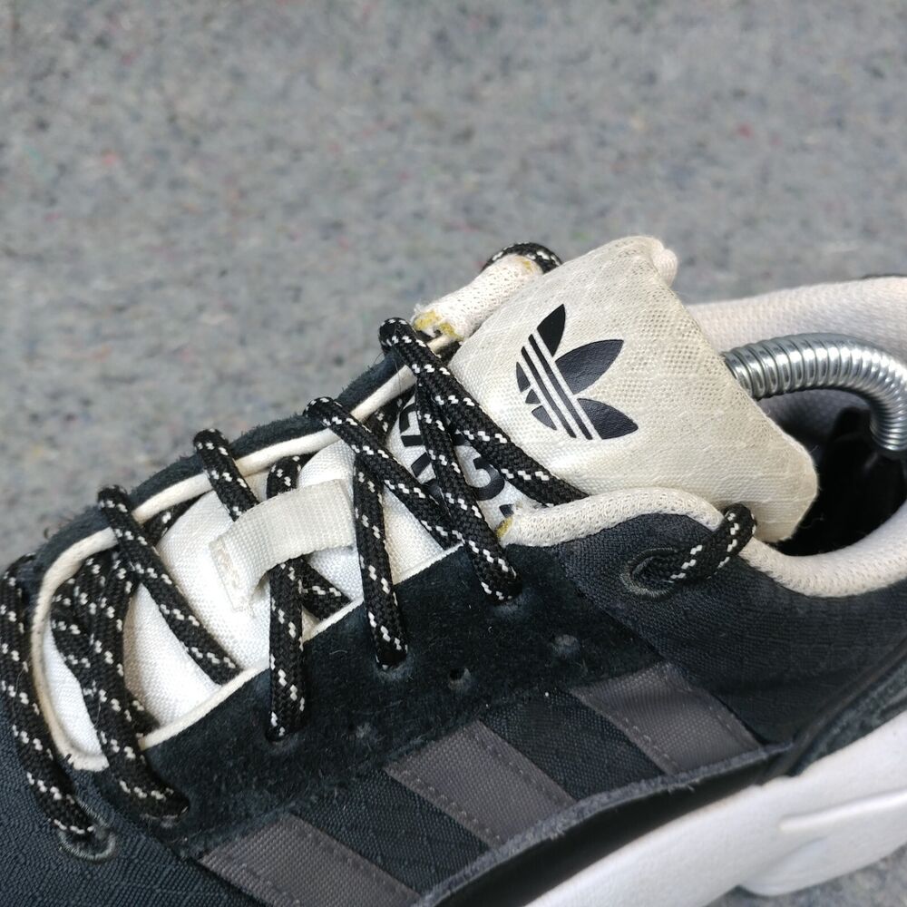 Adidas ZX 22 Boys 5Y Shoes Athletic Sneakers Black Gray Low