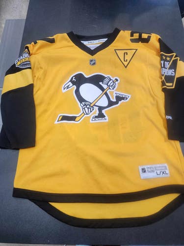 Used Youth Large/XL Pittsburgh Penguins Crosby Jersey