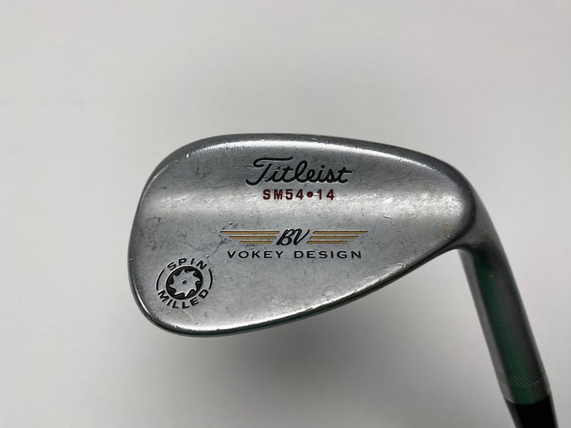 Titleist Vokey Spin Milled Sand Wedge SW 54* 14 Bounce DG Wedge Steel Mens RH