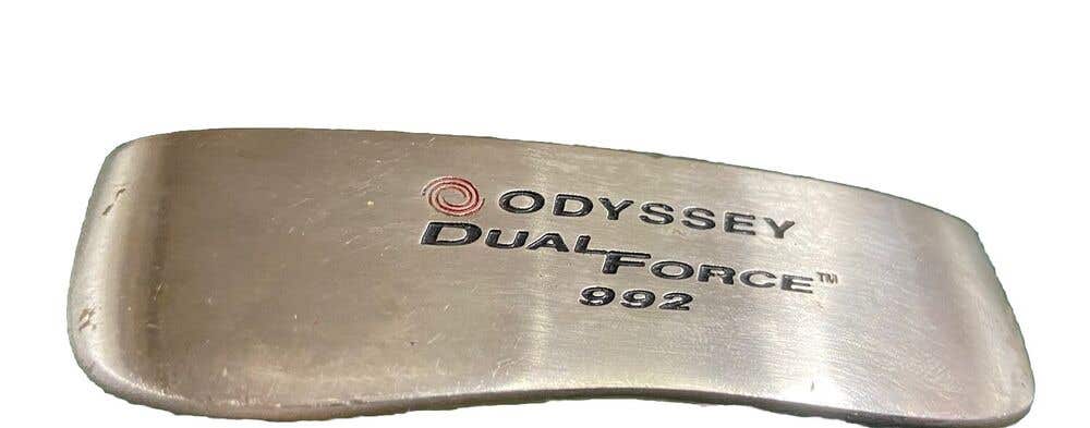 Odyssey Dual Force 992 Insert Blade Putter RH Steel 31" New Mid-Size Grip NICE