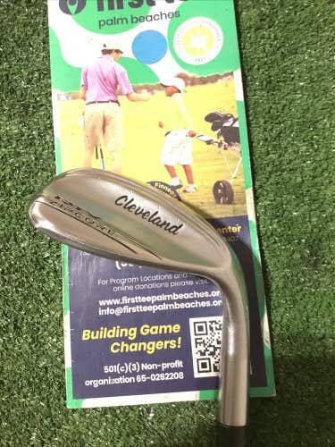 Cleveland RTX Zipcore Mid 60* Lob Wedge (LW) Wedge Flex Tour Issue Spinner Steel