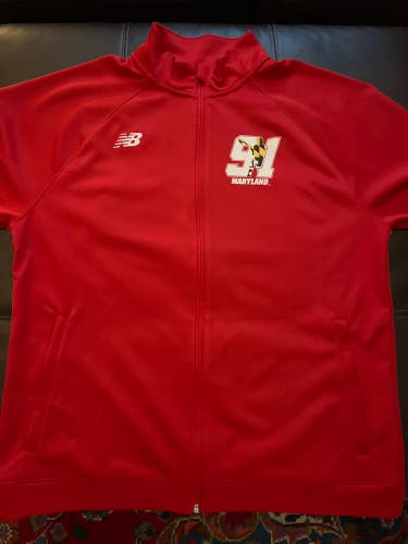 Team 91 Maryland Red New XL New Balance Sweatshirt