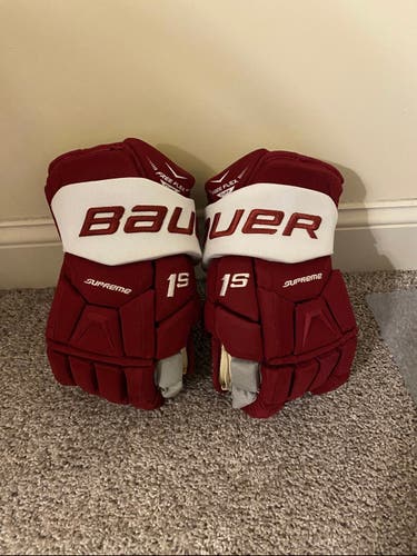 Bauer 1s Pro 15” Pro Stock Hockey Gloves