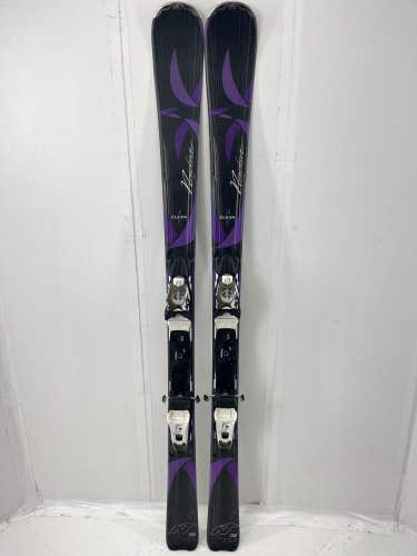 Nordica Elexa 152 cm USED-GOOD Freeride / All Mountain Downhill Skis Mounted