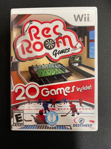 Wii Rec Room Video game