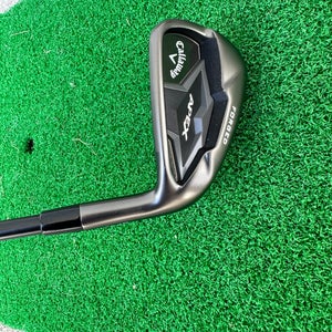 CALLAWAY 2019 APEX SMOKE 7 IRON STEEL REGULAR TRUE TEMPER ELEVATE 95 BLACK STEEL (PTIP)