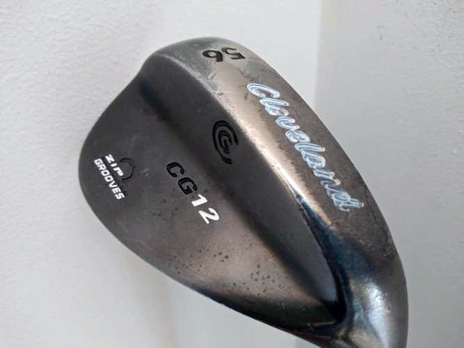 Cleveland CG12 Black Pearl Sand Wedge 56* 14* (Steel) 2 Dot Zip Groove Club