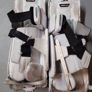 Used 28" Vaughn Velocity V2 Goalie Leg Pads