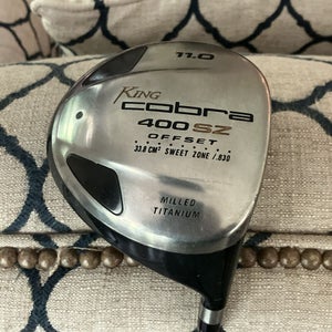 KING Cobra 400SZ OFFSET Milled Titanium 11.0 Driver RH - Aldila HM Tour50