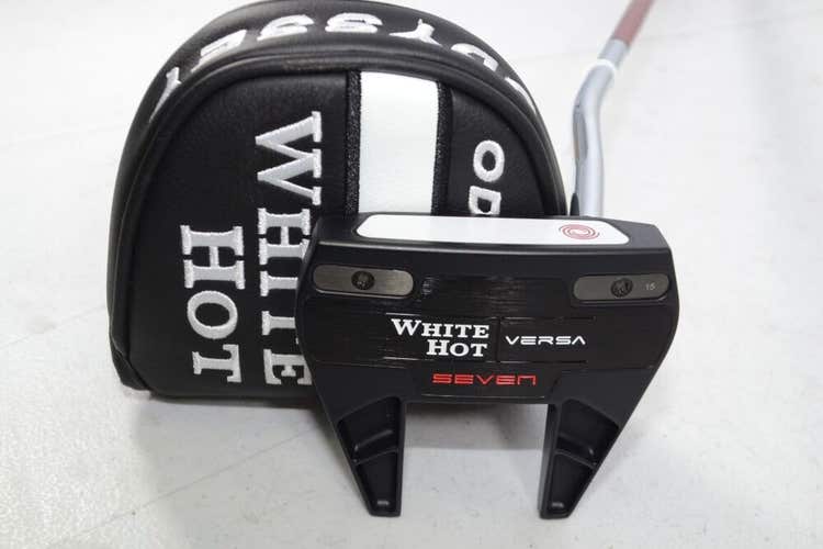 Odyssey White Hot Versa 7 Seven DB our Issue TC 35" Putter Stroke Lab # 169815