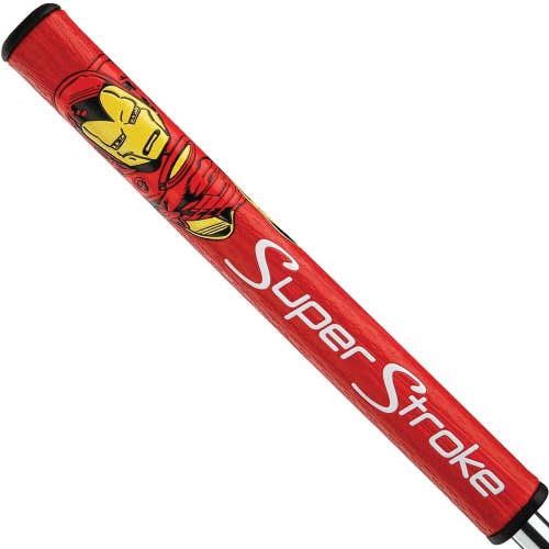 SuperStroke Zenergy Tour 2.0 Marvel Hero Putter Grip with Ball Marker - IRONMAN