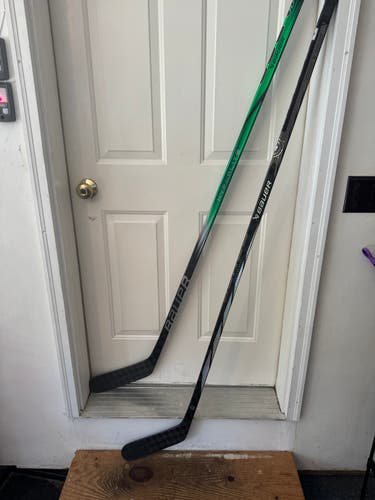 2 New pro stock Brock Faber bauer proto r and nexus dk sticks
