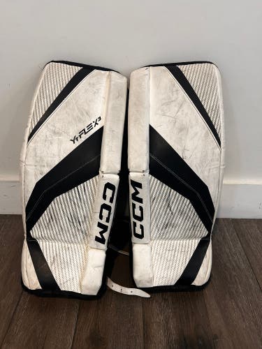 Ccm yt flex 3 goalie pads 24