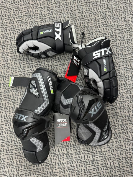 STX Cell 6 Glove and arm pad package