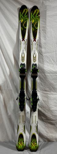K2 AMP Rictor 167cm 127-80-109 r=15m Rocker Skis Marker MX 12.0 Bindings