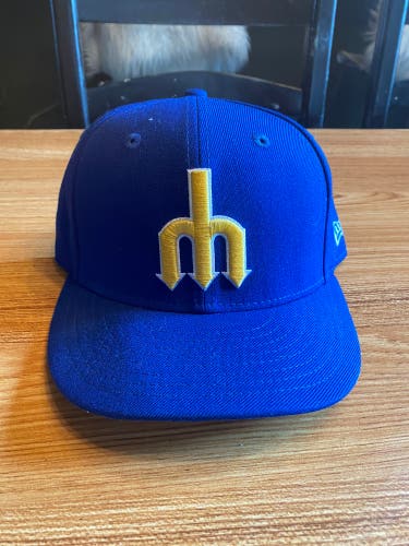 Seattle Mariners Vintage Blue 7 1/8 New Era Hat