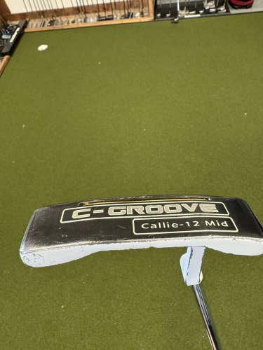 Yes! C-Groove Callie 12 Silver Steel 34" RH Right Hand Golf Putter