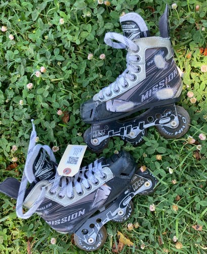 Used Youth Mission Inhaler NLS6 Inline Skates (Size 11 E&W)