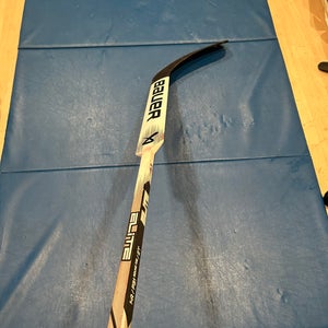 Used senior Bauer elite regular goalie stick 27 “ paddle
