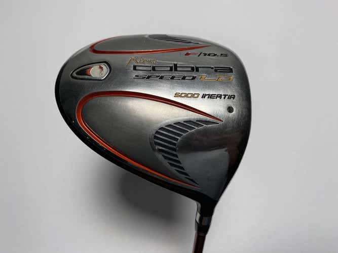 Cobra Speed LD F Driver 10.5* Aldila NV F Speed Tuned Stiff Graphite Mens RH