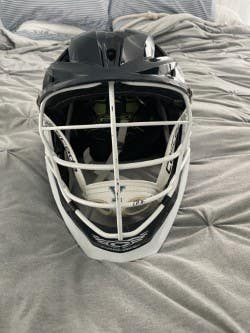 Yale Game Worn Used Cascade XRS Pro Helmet