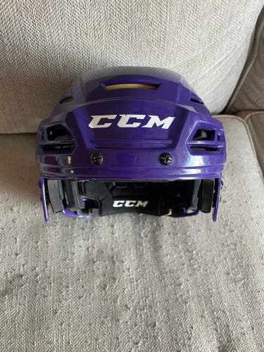 Used Medium CCM Tacks 310 Helmet Purple