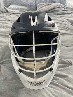 Yale Game Worn Used Cascade XRS Helmet