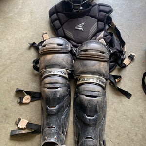 Used  Easton Gametime Catcher's Set