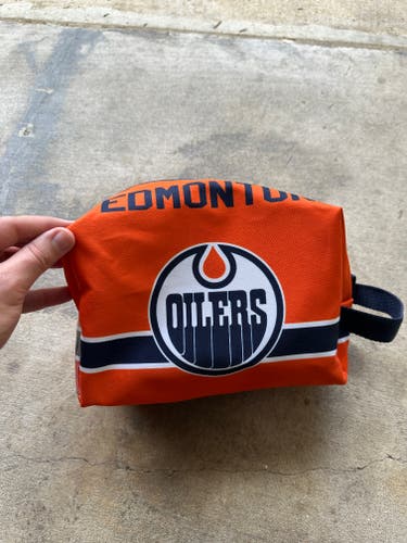 Used Junkyard Bag Edmonton Oilers Shave Bag - Montoya