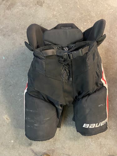 Bauer Nexus Pro Stock Hockey Pants Blackhawks Large 62407