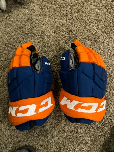 Used  CCM 14" Pro Stock Gloves