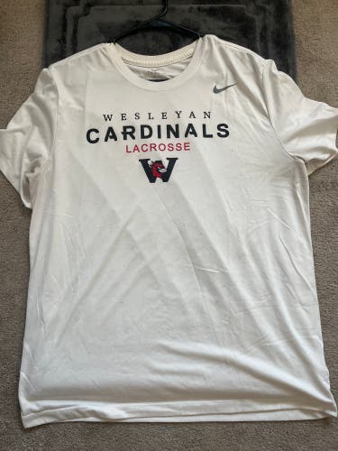 Wesleyan Cardinals Lacrosse Men's Nike Dri-Fit Shirt