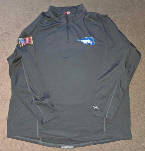 Hofstra University Pride Lacrosse 1/4 Zip Team Issued Pullover XL