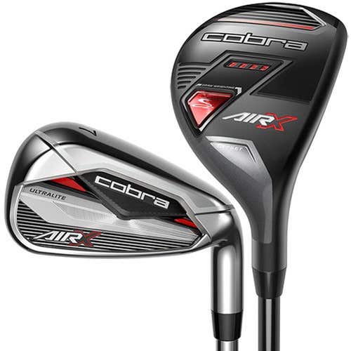 Cobra Air-X Combo Iron Set 4-5H+6-PW (Graphite Ultralite, Regular) NEW