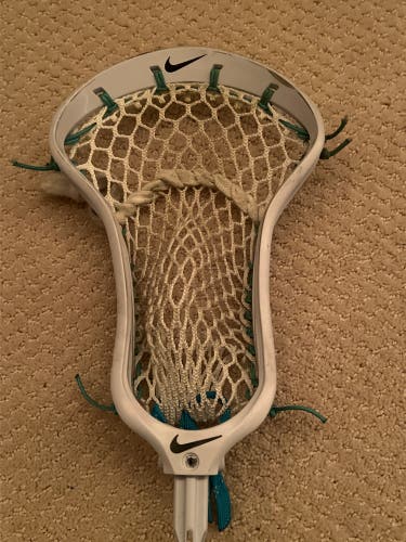 Nike CEO 3 strung professionally strung lacrosse head