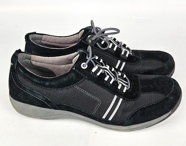 Dansko Helen Womens 9/9.5 Black Shoes Sneakers Athletic Walking Running
