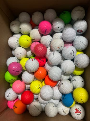 Used  50 Pack Assorted Balls "send Private Offer For Any Type Of Balls"