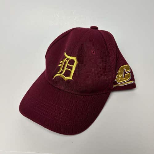 Detroit Tigers Central Michigan University Hat Cap Maroon SGA Snapback