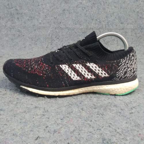 adidas Adizero Prime LTD Mens 9.5 Running Shoes Low Sneakers Knit Black CP8922