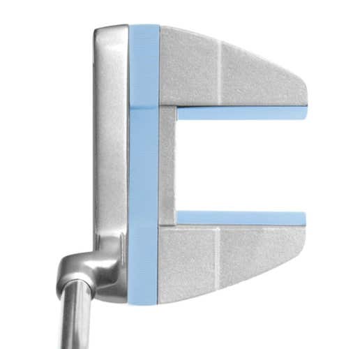 Tour Edge HP Series Silver Nickel 02 Putter (33", Mallet, LADIES) NEW